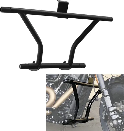 Miniatura 8 de TCT-MOTORPARTS Barra protectora de motor apta para modelos Harley Forward Control Softail Street Bob 2018-2024 Low Rider Fat Bob Fat Boy Sport Glide