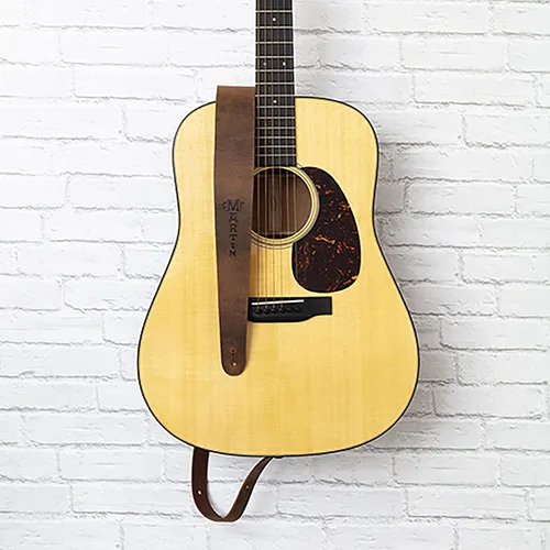Miniatura 4 de C.F. MARTIN 18A0065 - Correa de piel para guitarra (2 1/8"), color marrón