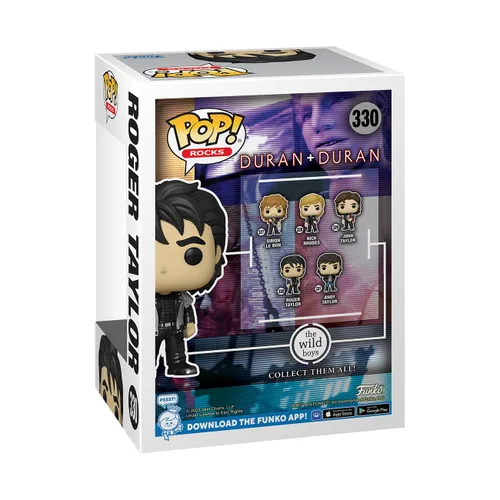 Miniatura 3 de Funko Pop! Rocks: Duran Duran - Wild Boys Roger Taylor - Figura de vinilo coleccionable - Idea de regalo - Producto oficial - para niños y adultos