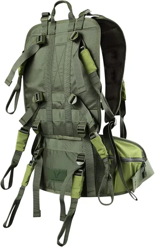 Miniatura 2 de UIIHUNT Tree Stand Transport System, Comfortable Padded Tree Stand Backpack Carry Straps, Adjustable Tree Stand Carrier System, Universal Fits Most
