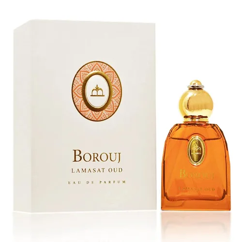 Dumont BOROUJ LAMASAT OUD - Tamaño de viaje de 2.9 fl oz - Perfume unisex de inspiración árabe para hombres y mujeres - Fragancia almizclada,