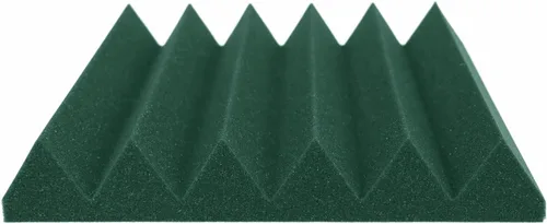 Miniatura 7 de Foam Factory Inc Paquete de 24 Paneles de Espuma Acústica de Color para Estudio Insonorización Azulejos de Pared en Forma de Cuña 12" X 12" X 2