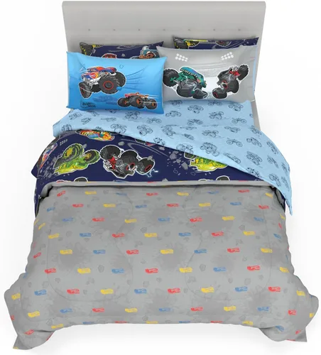 Miniatura 195 de Franco - Juego de edredón y sábanas supersuaves con funda, para niños, 7 piezas, tamaño matrimonial, Five Nights At Freddy's Cinco noches en Freddy's