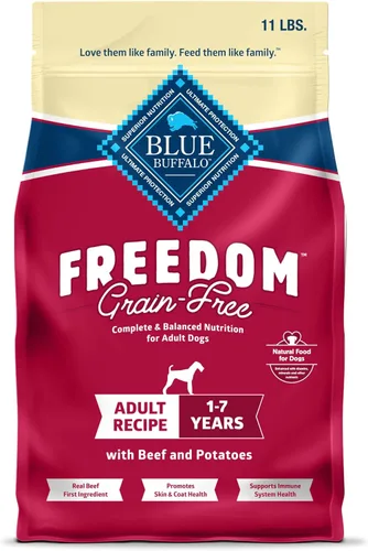 Miniatura 13 de Blue Buffalo Freedom - Alimento seco natural para perros adultos, sin granos, 24 libras