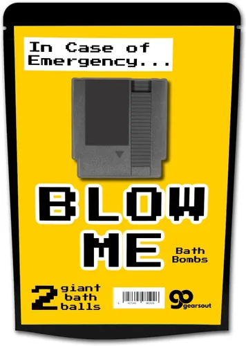 Miniatura 3 de Blow Me Bath Bombs - Divertidos artículos de regalo de spa para mujeres, regalos retro para hermana mayor, pulverizadores de baño grandes con frases
