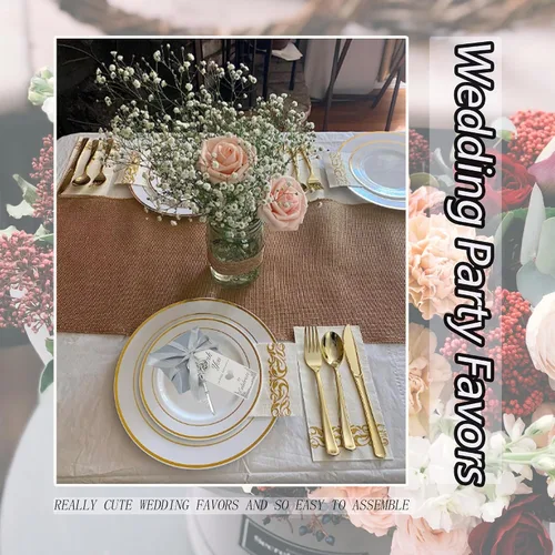 Miniatura 7 de Aokbean Paquete de 50 unidades con diseño de esqueleto y llavero de amor, caja de caramelos, cinta de agradecimiento para regalos de boda, regalo
