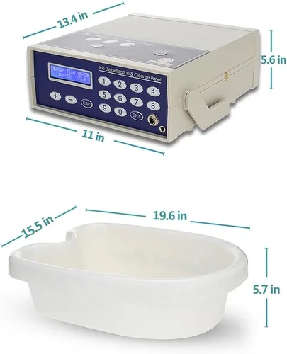 Miniatura 7 de Máquina de baño de pies con desintoxicación iónica, máquina iónica de desintoxicación de pies, spa de pies, limpieza de células acuáticas, regalo