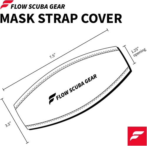 Miniatura 3 de Correas para máscara de buceo - Funda de neopreno para máscaras de buceo y esnórquel