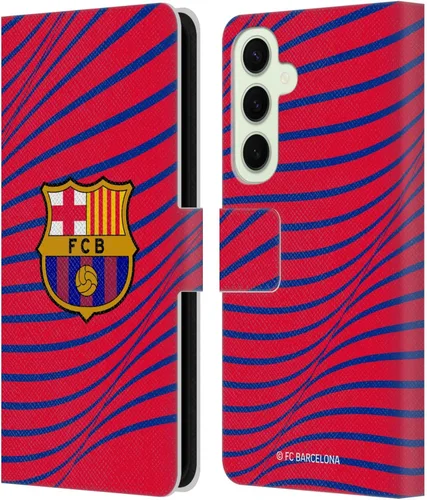 Miniatura 200 de Head Case Designs Funda de piel con licencia oficial del FC Barcelona Barca Crest Graphics para Samsung Galaxy A06 4G