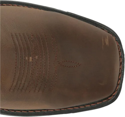 Miniatura 5 de ARIAT Botas de trabajo con punta compuesta impermeable Big Rig para hombre, Marrón Oscuro/Marrón Desgastado, 11 Ancho