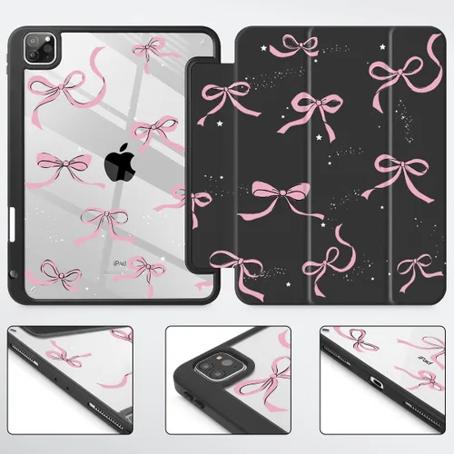 Miniatura 5 de May Chen Funda para iPad Pro de 11 pulgadas M2 de 4ª generación 2022, iPad Pro 11 de 3ª/2ª/1ª generación, Funda con cubierta trasera transparente a