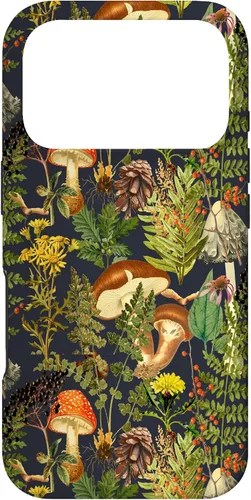 Miniatura 29 de Mushroom Woodland Scene elderberries Fungi Nature Shrooms Case for iPhone 17