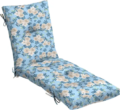 Miniatura 28 de Arden - Cojín acolchado moderno de felpa para exteriores para chaise longue, 76 x 22 pulgadas, resistente a la lluvia y a la decoloración, cojín