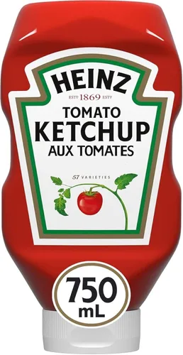 Miniatura 44 de Heinz Ketchup Forever - Botella invertida completa (20 onzas, paquete de 12)