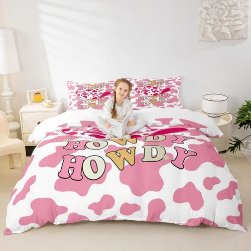 Miniatura 13 de Manfei Juego de funda de edredón de pingüino de dibujos animados para niños, tamaño King, bonito juego de ropa de cama de animales de poste ártico