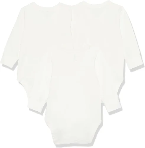 Miniatura 2 de Tienda Essentials Unisex Babies' Cotton Long-Sleeve Side Snap Bodysuit (Previously Tienda Aware), Pack of 3