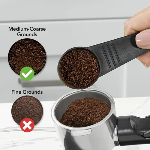 Miniatura 8 de Mr. Coffee máquina al vapor de 4 tazas para preparar café expreso, capuchino y café con leche con jarra de espuma de acero inoxidable