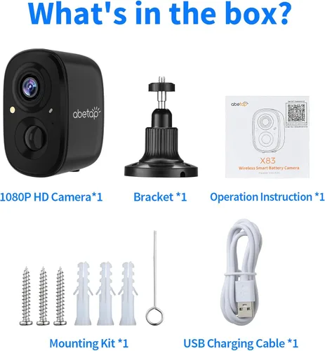 Miniatura 9 de Cámaras de seguridad inalámbricas 2K – Cámaras de seguridad WiFi para exteriores, visión nocturna a color, detección AI/PIR, conversación de 2 vías