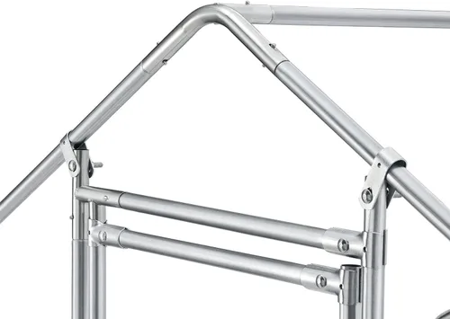 Miniatura 9 de Jaula grande de metal para gallinero, gallinero galvanizado, jaula de gallina de alambre galvanizado, jaulas de conejos con cubierta impermeable