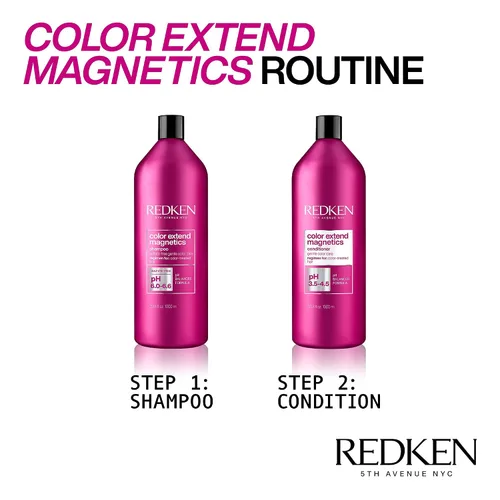 Miniatura 4 de Redken Color Extend Magnetics Conditioner For Color-Treated Hair - Protects Vibrancy & Adds Shine With Amino Acids, Sulfate-Free