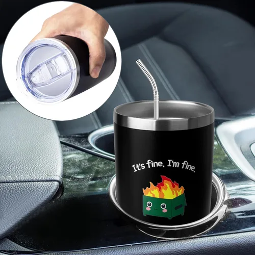 Miniatura 5 de Regalo Divertido para Mujeres y Hombres - Vaso Térmico de Acero Inoxidable de 20 OZ - Regalos de Elefante Blanco para Adultos, Regalos de Broma