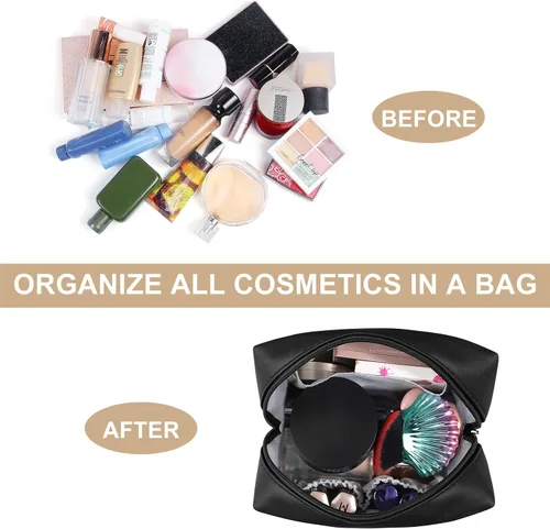 Miniatura 2 de Bolsa de maquillaje, Negro