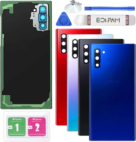Miniatura 13 de Reemplazo de cristal trasero para Samsung Galaxy Note 10+ Plus SM-N975 Carcasa trasera con lente de cámara + kit de herramientas de reparación
