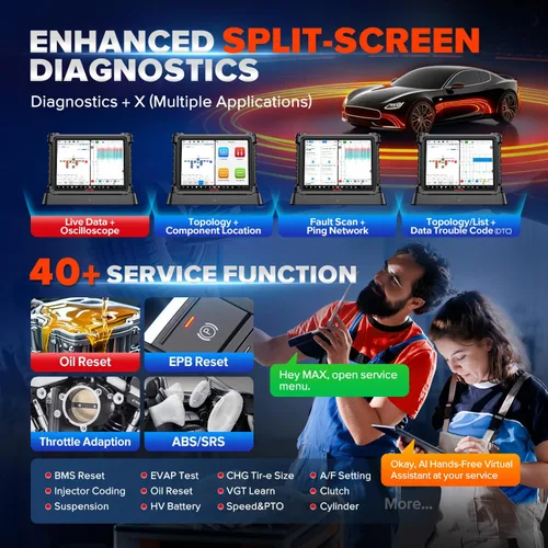 Miniatura 5 de Autel MaxiSYS Ultra S2 Escáner AI, herramienta de escaneo inteligente superior 2026 V2.0 de MS919 S2/MS909 S2 MSUltra, 6 en 1 VCMI2, topología 3.0