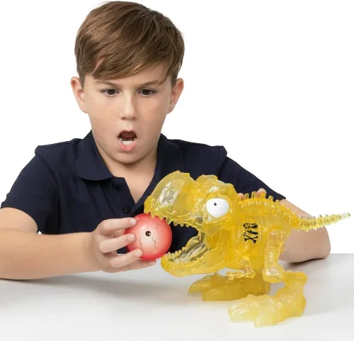 Miniatura 4 de Smashers Dino Island - Calavera gigante de ZURU – Incluye más de 30 sorpresas, juguetes para niños llenos de mini juguetes de dinosaurio, slime