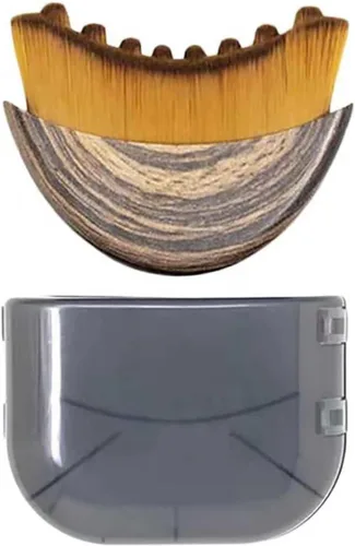 Cepillo linfático de contorno facial, masajeador de drenaje linfático, reductor de doble barbilla, cepillo de drenaje linfático para cara, diseñado