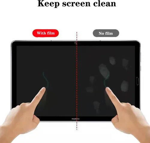 Miniatura 3 de Protector de pantalla de privacidad para Samsung Galaxy Tab A7 Lite SM-T220 8.7 pulgadas anti espía mate TPU película negra