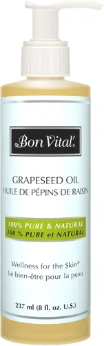 Aceite Bon Vital, hidratante para el cabello y la piel, aceite de masaje profesional 100% puro y natural, reparaciones de la piel seca, almendra