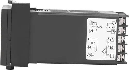 Miniatura 2 de Controlador de temperatura PID digital REX-C100 Regulador de temperatura del termostato 100-240 V Salida de relé 1500VAC, 14 bits