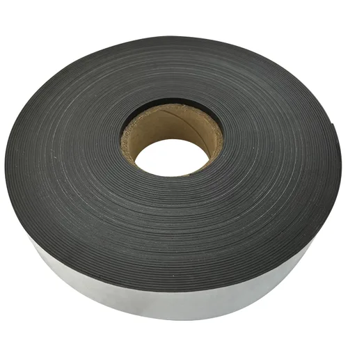 Master Magnetics - Tira magnética flexible ZG80A-ABX con parte trasera adhesiva, 1/16 pulgadas de grosor, 2 pulgadas de ancho, 100 pies (1 rollo)
