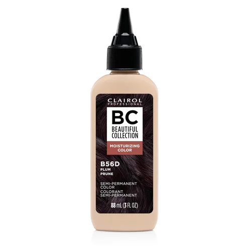 Clairol Professional Beautiful Collection Semi-Permanent Hair Color with Zero Damage for All Hair Textures | Packaging May Vary 56D Ciruela
