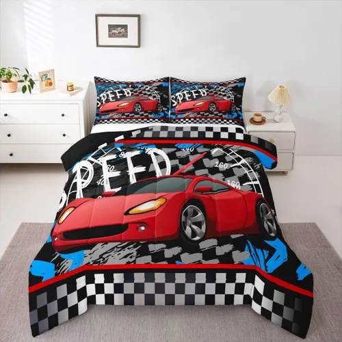 Miniatura 10 de Feelyou Juego de edredón de perezoso lindo juego de ropa de cama para niños y niñas, juego de edredón de mariposa de galaxia, hojas botánicas