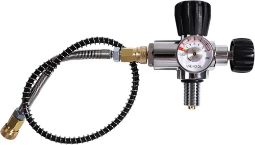 Miniatura 8 de TUXING tanque de buceo de fibra de carbono 4500Psi, 2L/122Cu en, cilindro compuesto 2000CC Blanco