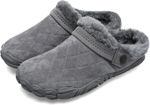 Miniatura 2 de Besroad - Pantuflas mullidas para mujer y hombre, esponjosas, cómodas, de espuma viscoelástica, para dormitorio
