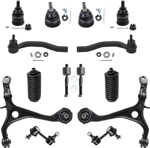 Miniatura 25 de Detroit Axle - Kit de suspensión frontal de 16 piezas para RWD Chrysler 300 Dodge Charger Challenger Magnum 6 brazos de control con rótulas 2