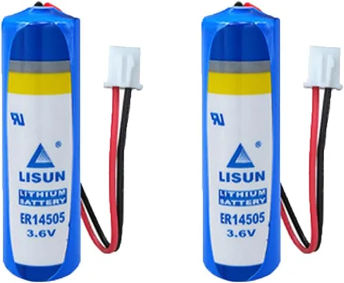 Miniatura 2 de BALOLO ER14505 3.6V 2400mAh batería de litio no recargable PCL batería con enchufe blanco