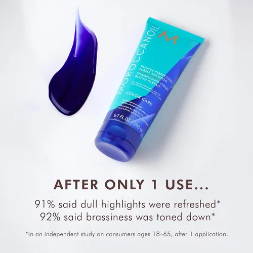 Miniatura 3 de Moroccanoil Rubio Perfeccionador Champú Púrpura