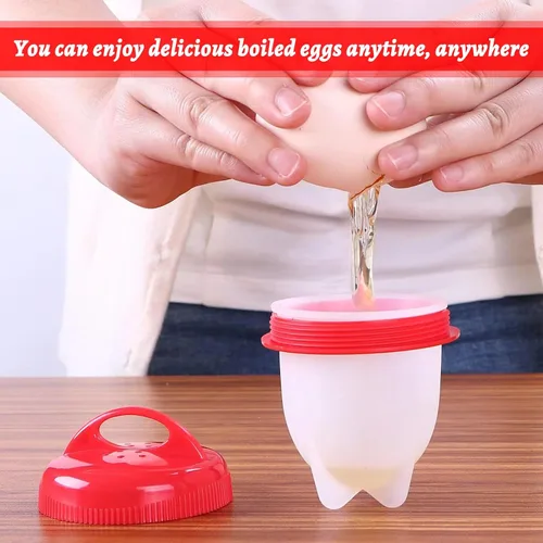 Miniatura 4 de 6 piezas de cocina de huevos, tazas de silicona para escalfar, huevos duros, huevos duros, huevos duros, huevos duros, huevos duros, huevos duros