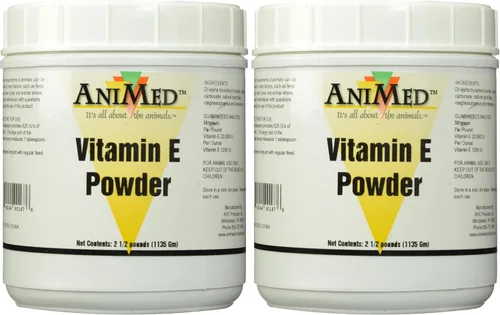 Miniatura 7 de AniMed Suplemento en polvo de vitamina E para caballos, 2.5 libras