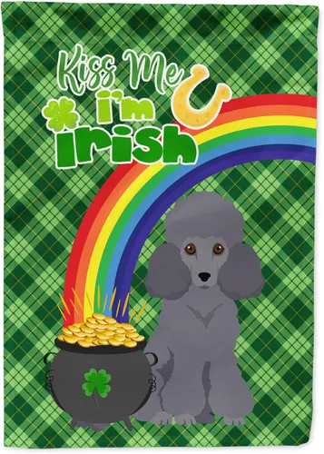Miniatura 99 de Caroline's Treasures WDK4731GF - Bandera decorativa para jardín del día de San Patricio, color negro y tostado, Airedale Terrier, para jardín