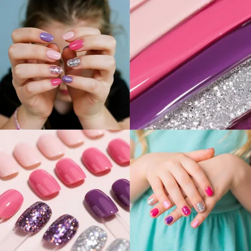 Miniatura 5 de Set de cosméticos Barbie para niñas, incluye maquillaje de uñas, labios, ojos y mejillas, juego de belleza seguro y no tóxico de Townley Girl