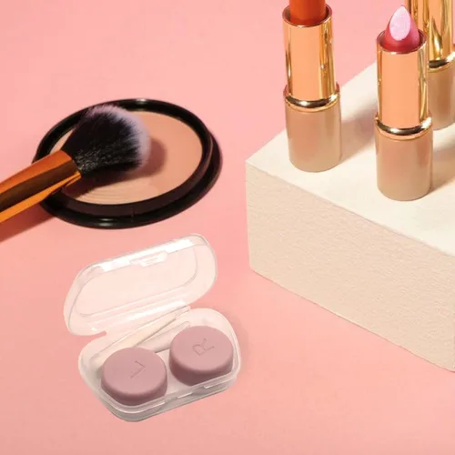 Miniatura 5 de Paquete de 8 bonitas fundas para lentes de contacto, estuche portátil de contacto ocular con herramienta aplicadora y herramienta de eliminación