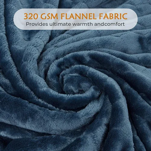 Miniatura 4 de TOONOW - Manta decorativa de vellón, supersuave, afelpada, cómoda y mullida, con patrón geométrico, franela de microfibra, para sillón, cama y sofá