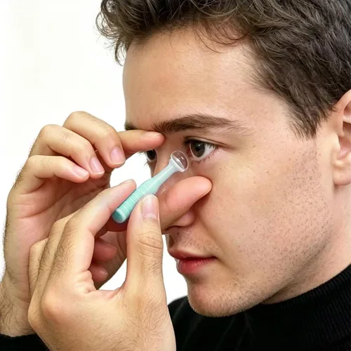 Miniatura 6 de 4 unids Hard Contact Lens Remover RGP émbolo para lentes duras suaves