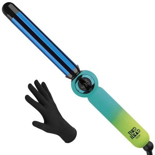 Miniatura 6 de Bed Head Rock N' Waver - Varita rizadora digital cónica, aspecto natural, ondas texturizadas, (3/4-1 pulgada)