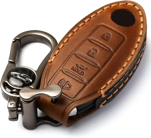 Miniatura 10 de Funda para llavero de automóvil, funda suave de protección completa compatible con Nissan X-Trail Rogue Altima Quest Pathfinder Sentra Patrol CIMA